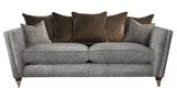 Harlow Scatter Back Grand Sofa Remini Pebble