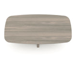 Hillsdale Ash Star Leg Table 4cm plate 220x105cm