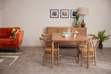 Hugo Wishbone Chair with Dark Legs