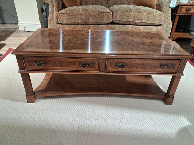 Iain James 2 Drawer Coffee Table - Clearance Cork