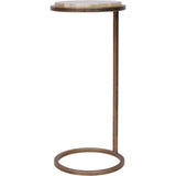 Iota Accent Table Green Onyx