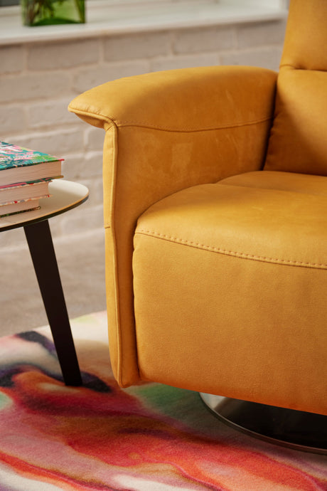Kelly Recliner Swivel Chair Cashmere Moss