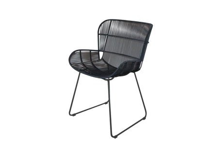 Kingsville Garden Dining Set Graphite 240cm