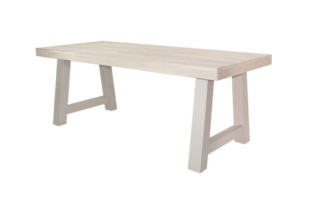 Kingsville Garden Dining Set Linen 195cm