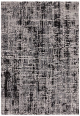 Kuza Rug Abstract Black