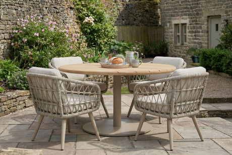 Lainey Garden Dining Set with 4 Chairs