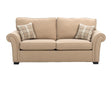 Lancaster 3 Seater Fabric Sofa Bed Beige