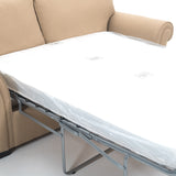 Lancaster 3 Seater Fabric Sofa Bed Beige