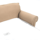 Lancaster 3 Seater Fabric Sofa Bed Beige