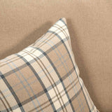 Lancaster 3 Seater Fabric Sofa Bed Beige