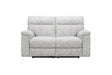 Lazzaro Power Recliner 2 Seater Sofa Odyssey Frost