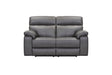 Lazzaro Power Recliner 2 Seater Sofa Rangers Charcoal