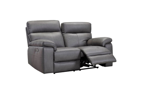 Lazzaro Power Recliner 2 Seater Sofa Rangers Charcoal