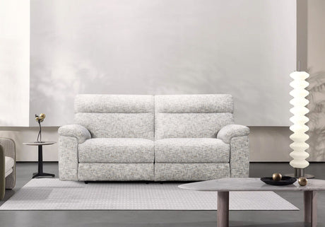 Lazzaro Power Recliner 3 Seater Sofa Odyssey Frost