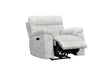 Lazzaro Power Recliner Armchair Odyssey Frost