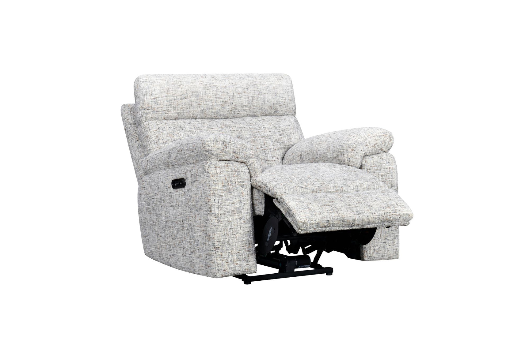 Lazzaro Power Recliner Armchair Odyssey Frost
