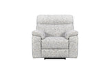 Lazzaro Power Recliner Armchair Odyssey Frost
