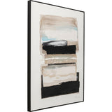 Lontano Beige Framed Picture