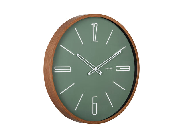 Marcado Green Wall Clock