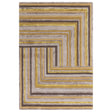 Matrix Network Rug Gold