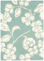 Matrix Rug Devore Blue