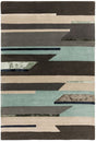 Matrix Rug Rhombus Blue