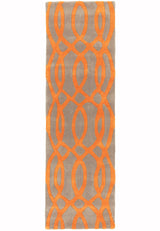 Matrix Rug Wire Orange