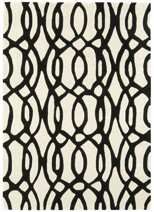 Matrix Rug Wire White