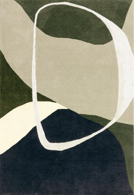 Matrix Signature Rug Moss