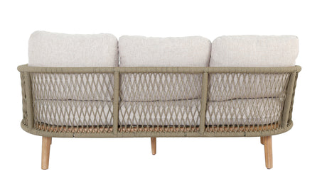 Maui 4 Piece Garden Lounge Set - Clearance Cork