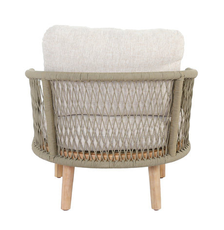 Maui 4 Piece Garden Lounge Set - Clearance Cork