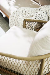Maui 4 Piece Garden Lounge Set - Clearance Cork