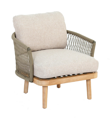 Maui 4 Piece Garden Lounge Set - Clearance Cork