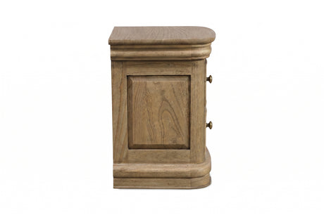 Merville 3 Drawer Bedside Table