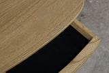 Merville 3 Drawer Bedside Table