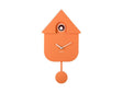 Modern Cuckoo Wall Clock - Orange