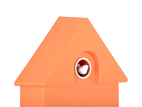 Modern Cuckoo Wall Clock - Orange