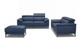 Montero Leather 3 & 2 Seater + Free Footstool