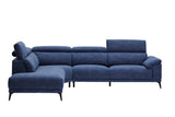 Montero LHF Corner Sofa - Navy