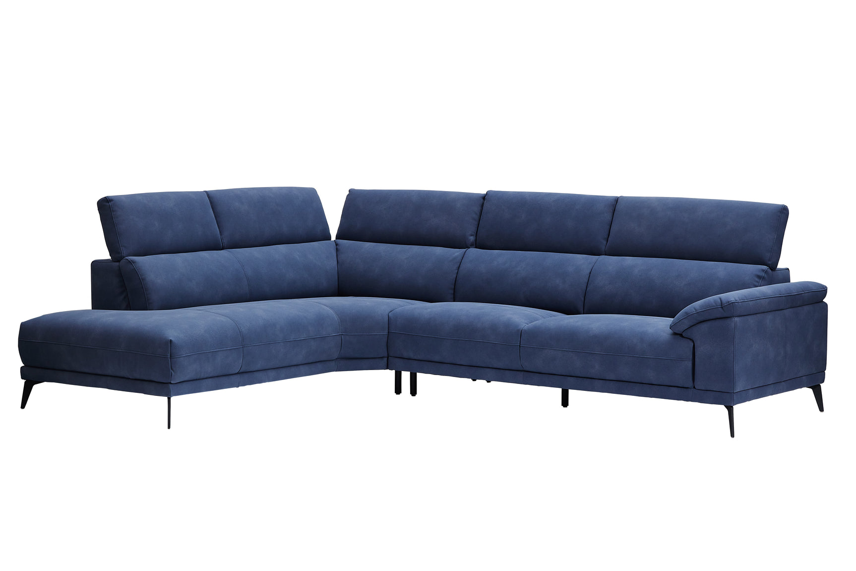 Montero LHF Corner Sofa - Navy