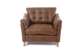Newmarket Chair - Leather Tote Tobacco