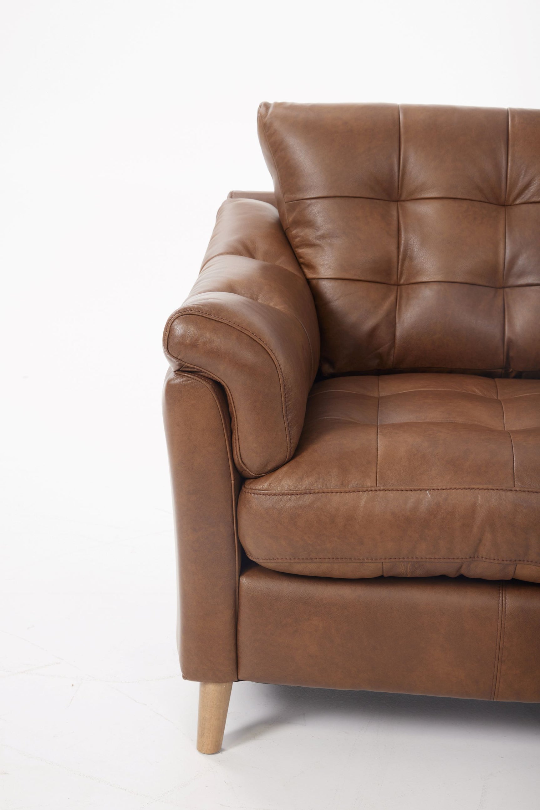 Newmarket Chair - Leather Tote Tobacco