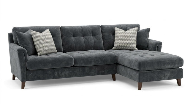 Newmarket Fabric Chaise Sofa RHF