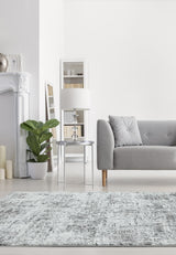 Orion Rug OR05 Abstract Silver