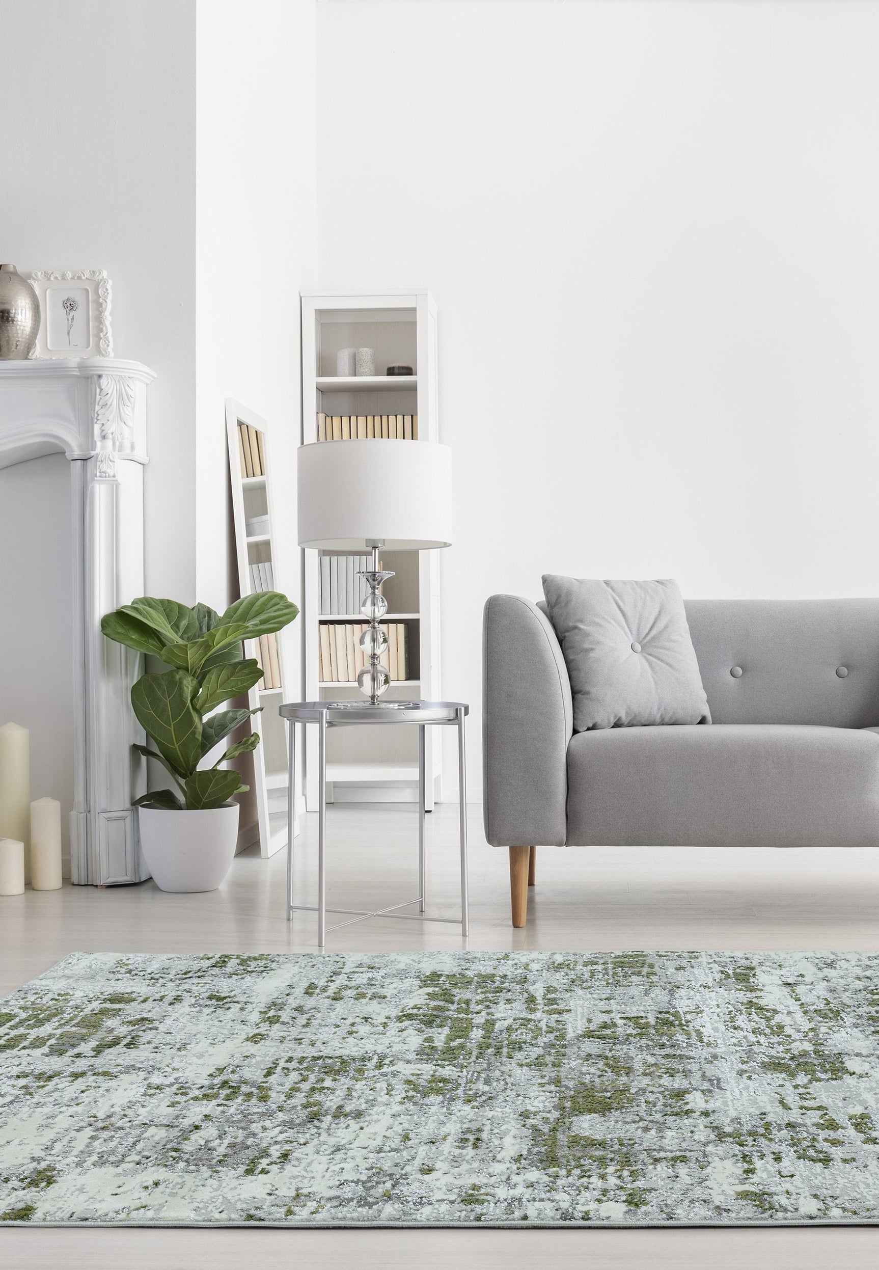 Orion Rug OR08 Abstract Green