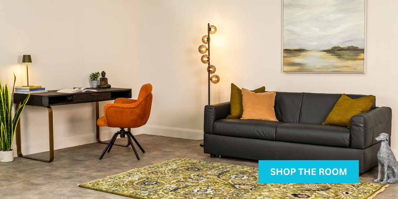 Visconti Anthracite Sofabed Get The Look