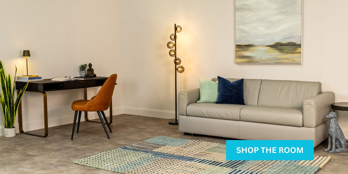 Visconti Dark Grey Sofabed Get The Look