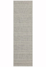 Patio Beige Stripe Outdoor Rug