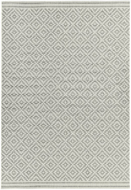 Patio Diamond Grey Outdoor Rug