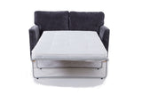 Piper 2 Seater Fabric Sofa Bed Charcoal
